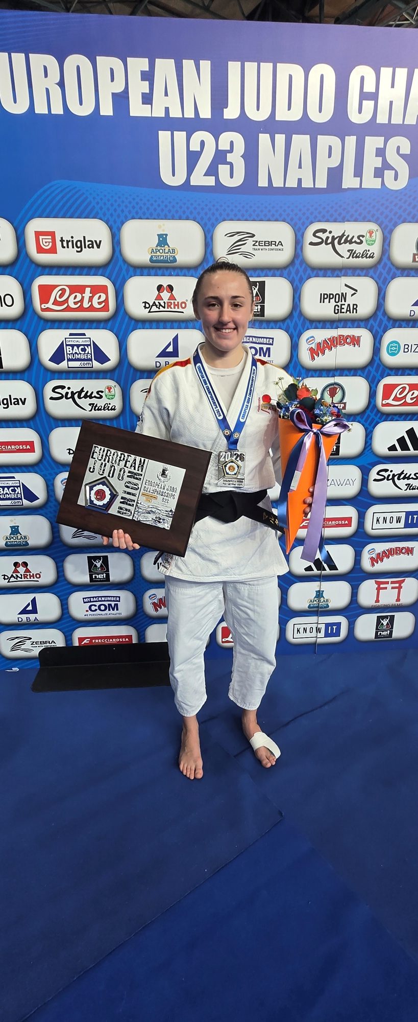 Marta Beorlegui Wins Silver at U23 European Judo Championships